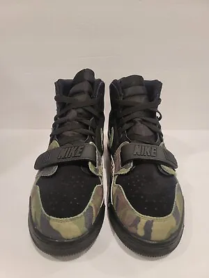 Nike Jordan Legacy 312 Basketball Sneakers Camo Green AV3922-003 - Mens Size 9 • $140