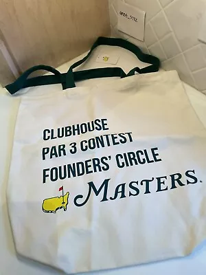 Masters 2022 Tournament Canvas Bag - Brand New With Tags • $41