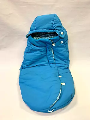 Maxi-Cosi 'mosaic Blue' Footmuff Pushchair/stroller Liner/cover VGC • £17