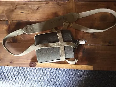 WW2 British /| Water Bottle & Webbing Cradle . • £10