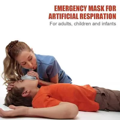 Reusable CPR Mask Artificial Respiration Training Masks Emergency Rescue Supply • $11.49