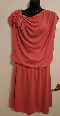 BCBG Maximera Dress S Coral Soft Casual Loose Fit  • $35.50