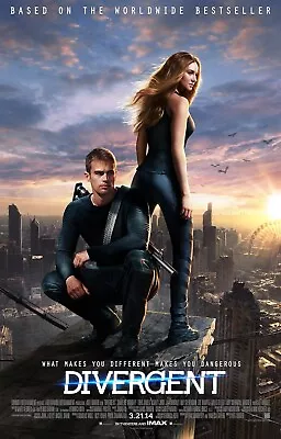 Divergent HD Digital Movie Code Vudu / Fandengo / Movies Anywhere • $5