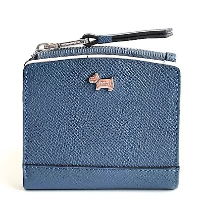 £29.95 • Buy RADLEY Hampstead Blue Leather Bifold Purse With Dust Bag - BNWT - RRP £59