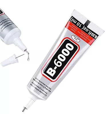 B6000 Jewelry Glue Clear Rhinestone Inlay Glue Pendant Adhesive 10ML  • $14.27