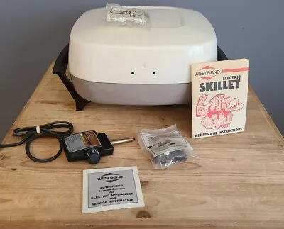 UNUSED Vintage WEST BEND 11  Electric Skillet NEW WITHOUT BOX • $39.89