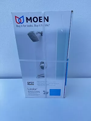 MOEN Lindor Spot Resist Brushed Nickel Posi-Temp Tub/Shower.MSRP $299.60 • $159