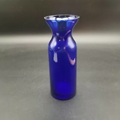 Vintage 6  Cobalt Blue Hyacinth Bulb Forcing Vase • $28