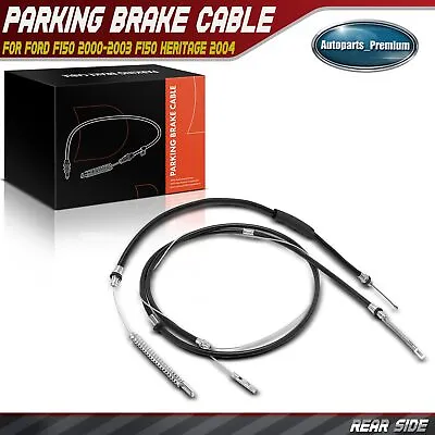 2x Rear LH & RH Parking Brake Cable For Ford F150 2000-2003 F150 Heritage 2004 • $26.99