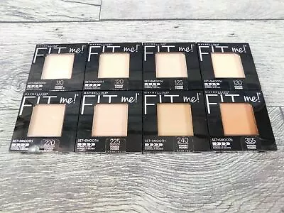 Maybelline New York Fit Me! Set + Smooth Pressed Powder 0.3 Oz. Choose Shade! • $7.99