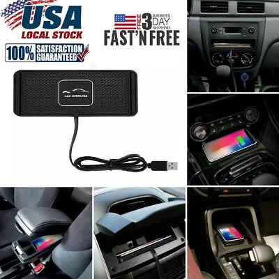 Wireless Car Charger 15W Phone Fast Charging Pad For IPhone Samsung Nexus ASUS • $14.48