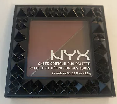 NYX Cheek Contour Duo Palette Color CHCD04 Wine & Dine Full Size Brand New • $0.99