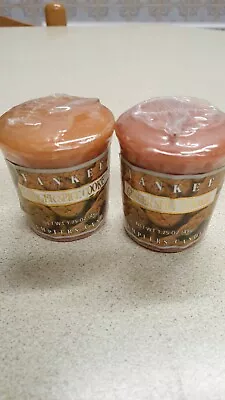 Yankee Candle 2x GINGER SPICE COOKIES Christmas  SAMPLERS VERY RARE Now RETIRED  • £6.50