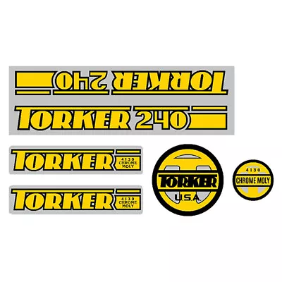 Torker - 240 Decal Set - Old School Bmx • $66