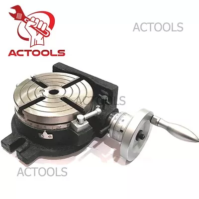 6  Inch 150 Mm Horizontal Vertical Rotary Table HV6-4 Slots For Milling Machine • $228.99