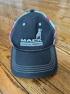 Men's Mack Trucks Financial Services Adjustable Cap One Size NEW WITHOUT TAGS • $16.99