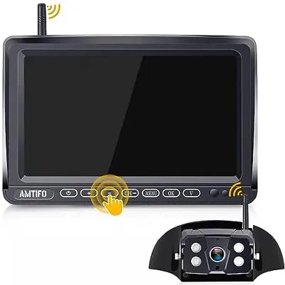 RV Backup Camera Wireless Pre-Wired For Furrion System Loop Recording 7 Inch ... • $129.10