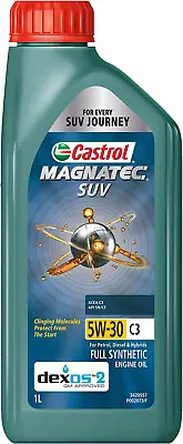 Castrol Magnatec 5W-30 C3 SUV Engine Oil 1 Litre • $42.03