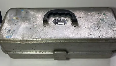 Vintage UMCO Three Drawer Tackle Box Model # 173 Aluminum Nice Inside Dirty Out • $28.34