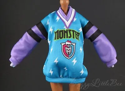 Monster High Doll G3 Frankie Stein Ghoul Spirit Sweatshirt Sweater Adorable • $10.49