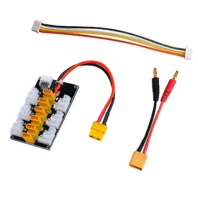 1-3s/XT30 LiPo Balance Battery Parallel Board Charger With Plug For IMAX B6 B6AC • £9.88