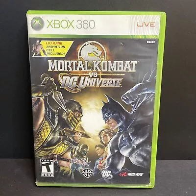 Mortal Kombat Vs. DC Universe Xbox 360 - Complete CIB • $10