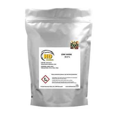 Zinc Oxide 150g Powder 99.9% High Grade Zinc White Chinese White FREE UK Postage • £9.99