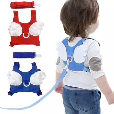 Toddler Leash Anti-Lost Belt Children Baby Walking Safety Backpack Wings Harness • £5.69
