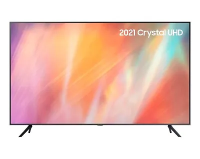 Samsung 50 Inch Smart TV 4k | AU7100 UHD 4K HDR Smart TV (2021) • £328