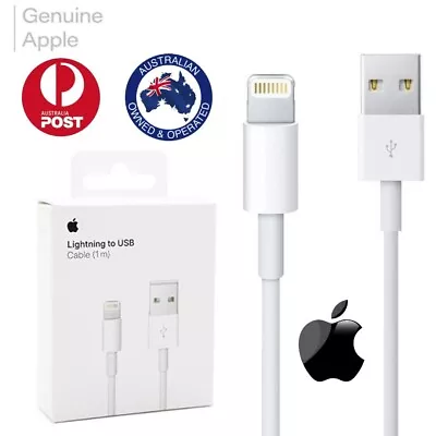 $17.90 • Buy Genuine Original Apple OEM Lightning Cable MFI-Cert Fast Charger For IPhone 5-14