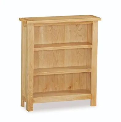 Regal Light Oak Small Low Bookcase / Mini Compact Bookshelves / Kids Bookshelf  • £109