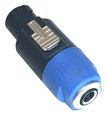 MUSYSIC Speakon 4-Pole To 1/4  TS Female Adapter Converter Jack Connector 1-Pack • $10.99