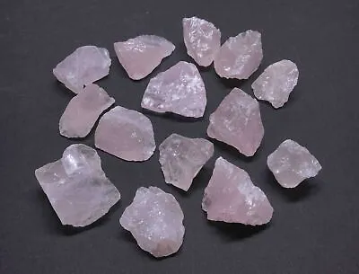 Rose Quartz 1/4 Lb Box Natural Pink Crystal Chunks Wholesale Raw Gemstones • $8.95