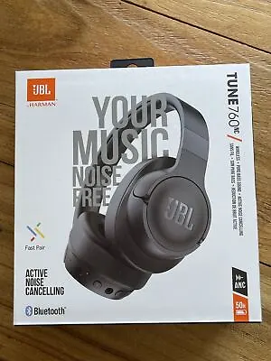 $58.99 • Buy Brand New JBL Tune 760NC Noise-Canceling Wireless Over-Ear Headphones