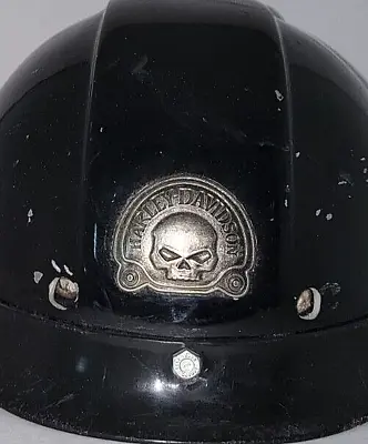 Vintage 🔥Harley Davidson Black DOT  Helmet Size Large • $15.95