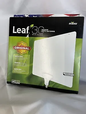 TV Antenna Indoor Best Leaf 30 Amplifier 30-Mile Range HDTV 4K Mohu New • $29.94