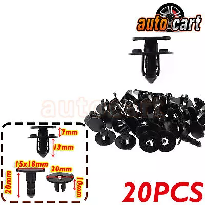 20pc Bumper Shield Protector Push Clip For Nissan Juke Leaf Murano NV Pathfinder • $5.36