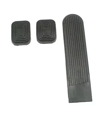 $14.87 • Buy VW Pedal Pads Set Of 3 Gas Brake Clutch Bug Bus Ghia T3 Dune Duggy Pedal Covers