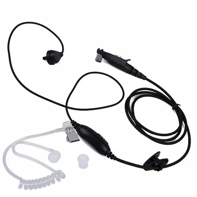 Covert Air-Tube Acoustic Headset With PTT VOX For Motorola GP344 GP388 GP328Plus • $22.72