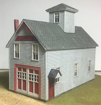 Motrak Models Alton Fire Station Structure Kit - N Scale - NEW • $45