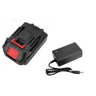 $34.59 • Buy Lithium-Ion Li-Ion 18V Battery & Charger Kit Replacement For Power Cordless Tool