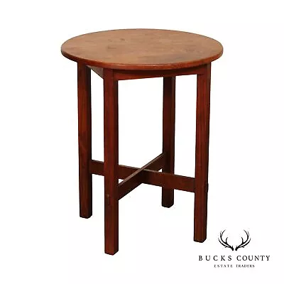 Stickley Brothers Antique Mission Oak Lamp Table • $1495