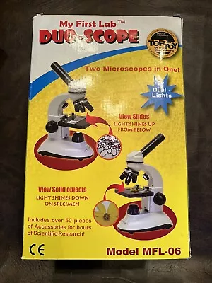 My First Lab DUO-SCOPE 2 Microscopes In One! #760190001064 (#5717).  • $34.99
