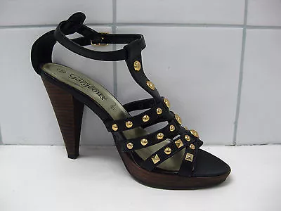 £17.99 • Buy NEW LOOK GLADIATOR Sandals High Heels 4 37 Sexy Shoes Ladies Black Studs Punk