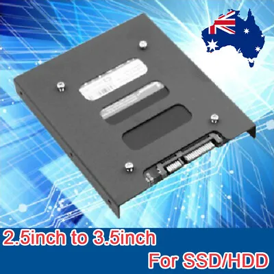 $3.95 • Buy  2.5  SSD To 3.5  Bay Hard Drive HDD Mounting Dock Tray Bracket Adapter