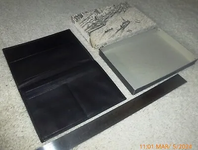 Volkswagen Soft-Napa Leather Document Organizer Early 1970's VINTAGENew-in-Box • $75