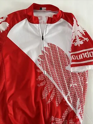 Polska Womens Cycling Jersey Large • $22.99