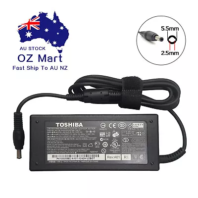 Genuine 90W Power Adapter Charger TOSHIBA Qosmio F60 F750 F60/00Y • $37.62