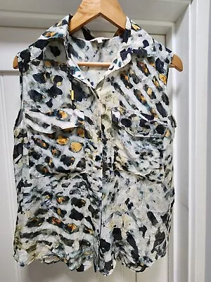 $40 • Buy Massimo Dutti Top Silk 10