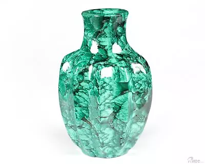 3.0  Malachite Carved Crystal Vase Realistic Crystal Healing • $279